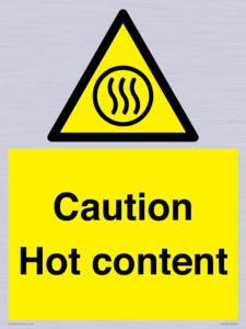 Caution Hot content